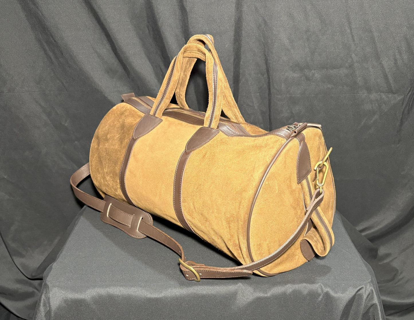 Suede Travel Bag